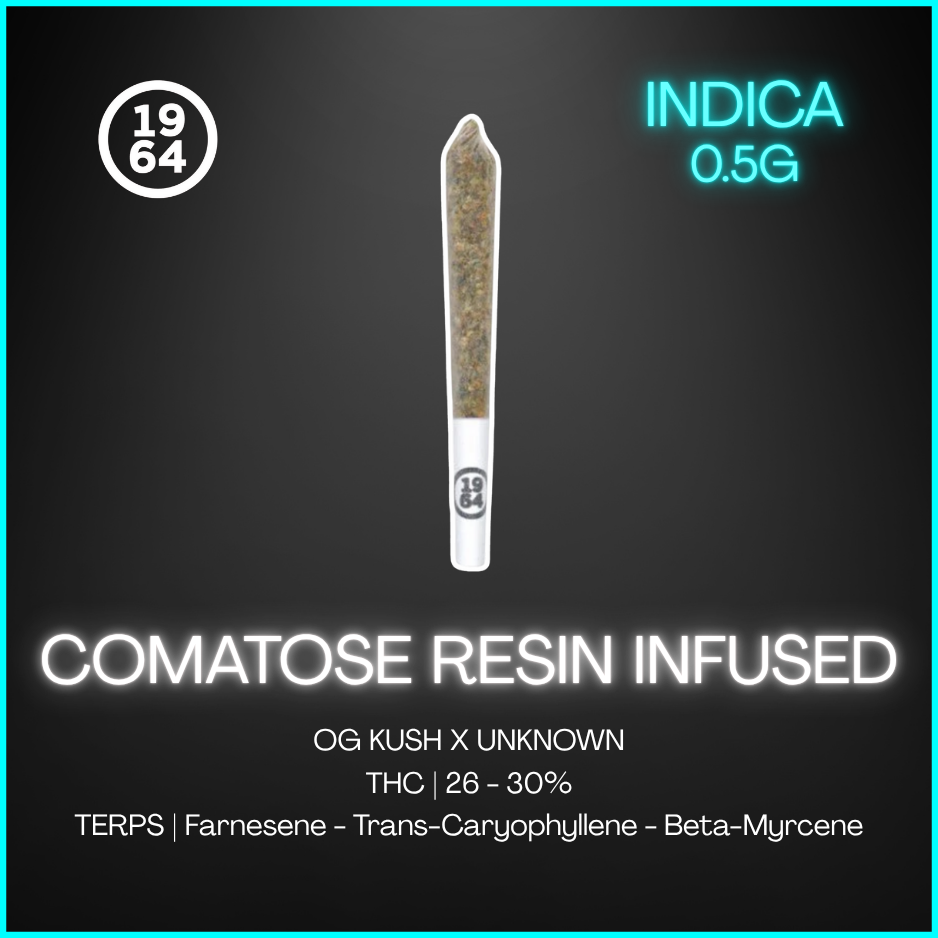 1964 - Comatose Resin Infused Pre-Roll