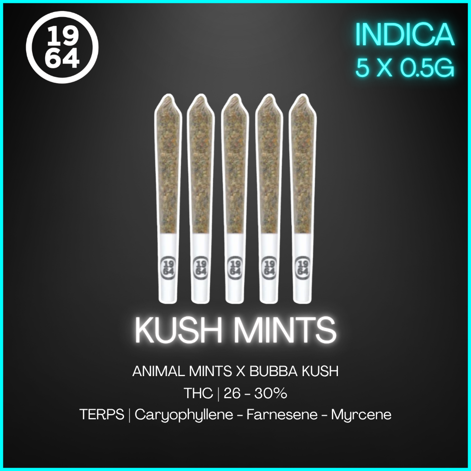 1964 - Kush Mints Pre-Rolls - 2.5G