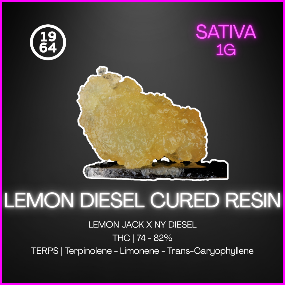 1964 - Lemon Diesel Cured Resin-Lto - 1G