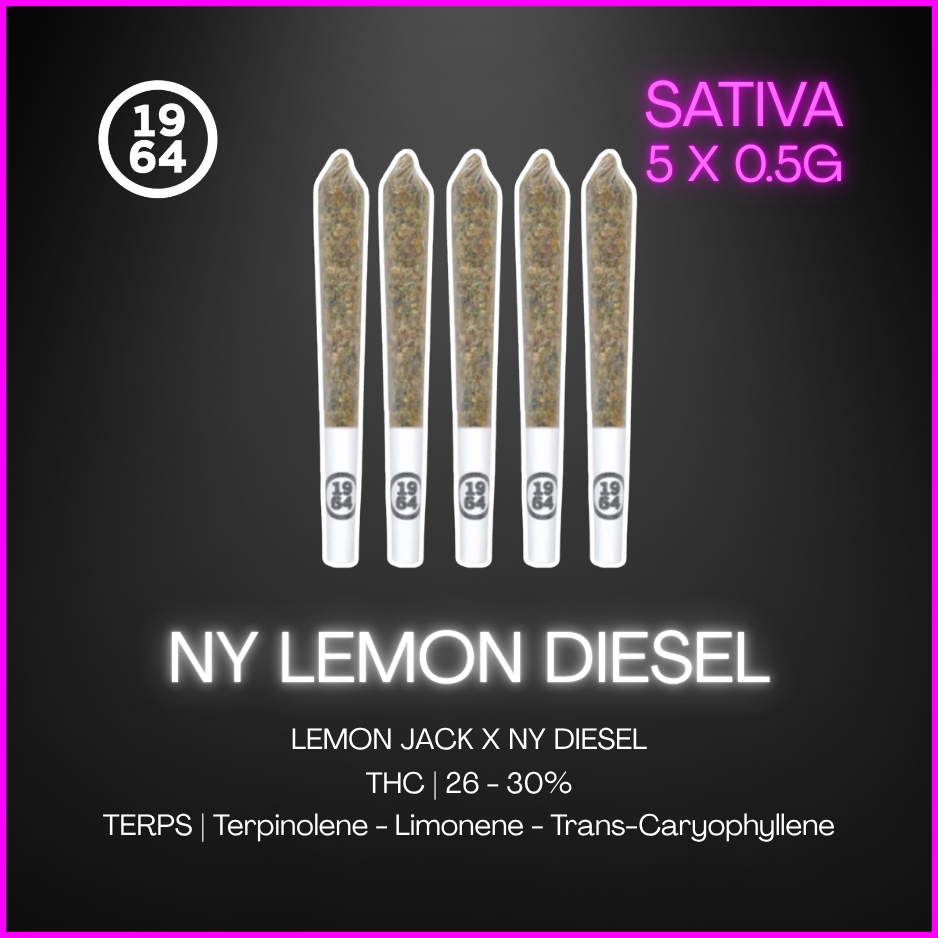 1964 - Ny Lemon Diesel Pre-Rolls