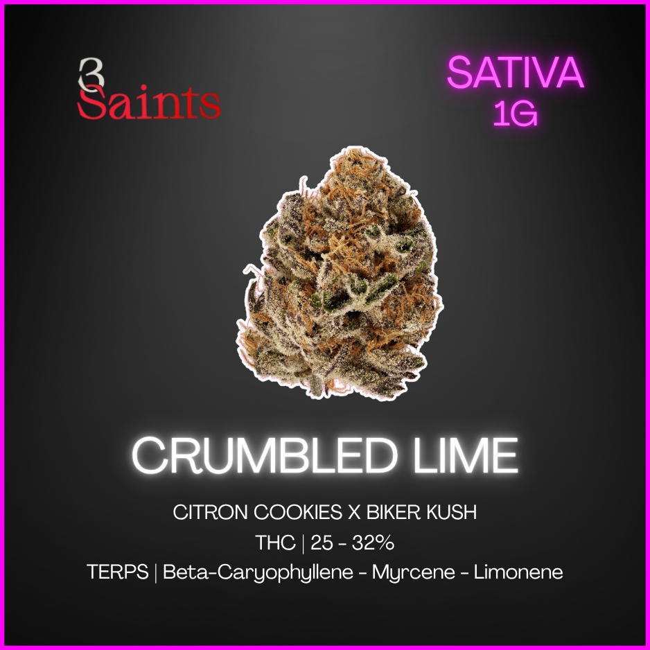 3Saints - Crumbled Lime - 1G