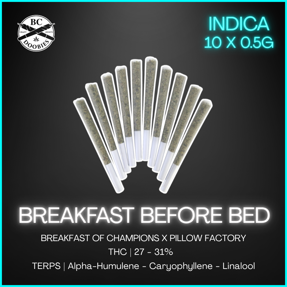 Bc Doobies - Breakfast Before Bed Pre-Rolls - 5G