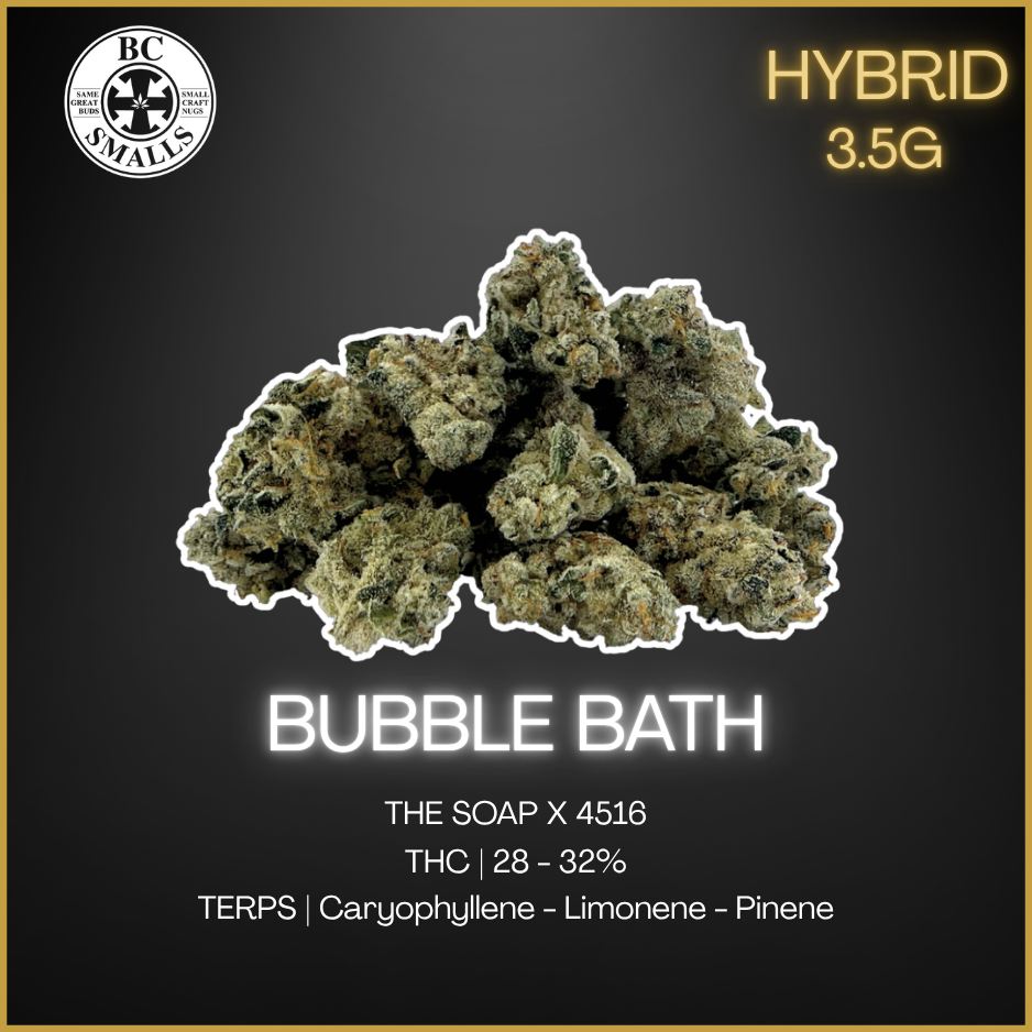 Bc Smalls - Bubble Bath Smalls - 3.5G