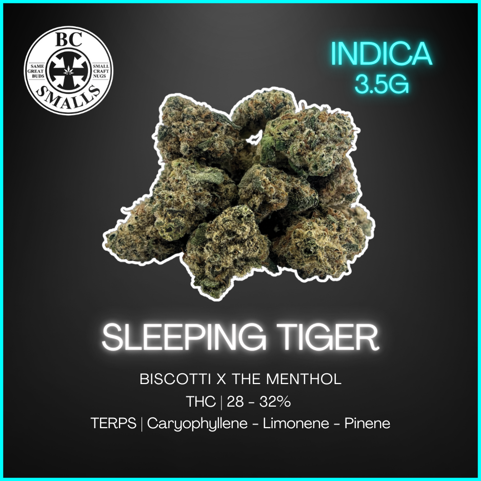 Bc Smalls - Sleeping Tiger Smalls - 3.5G