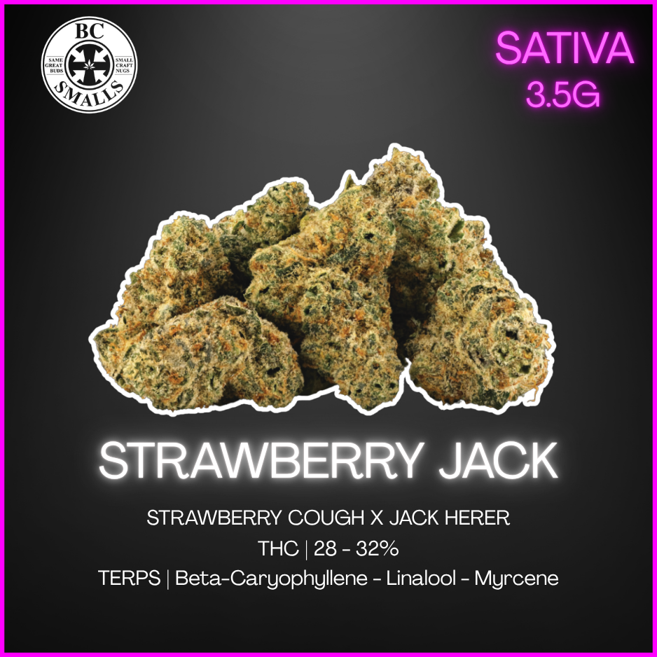 Bc Smalls - Strawberry Jack Smalls - 3.5G