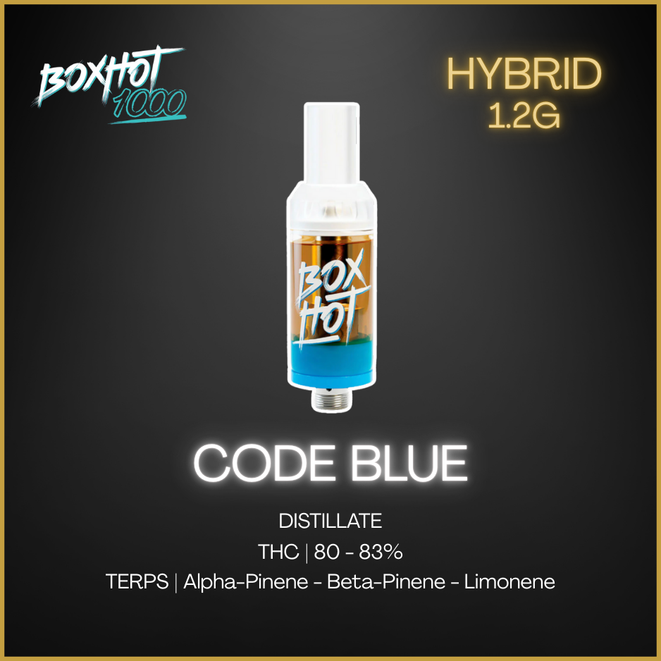 Boxhot - Boxhot Code Blue 510 Vape - 1.2G