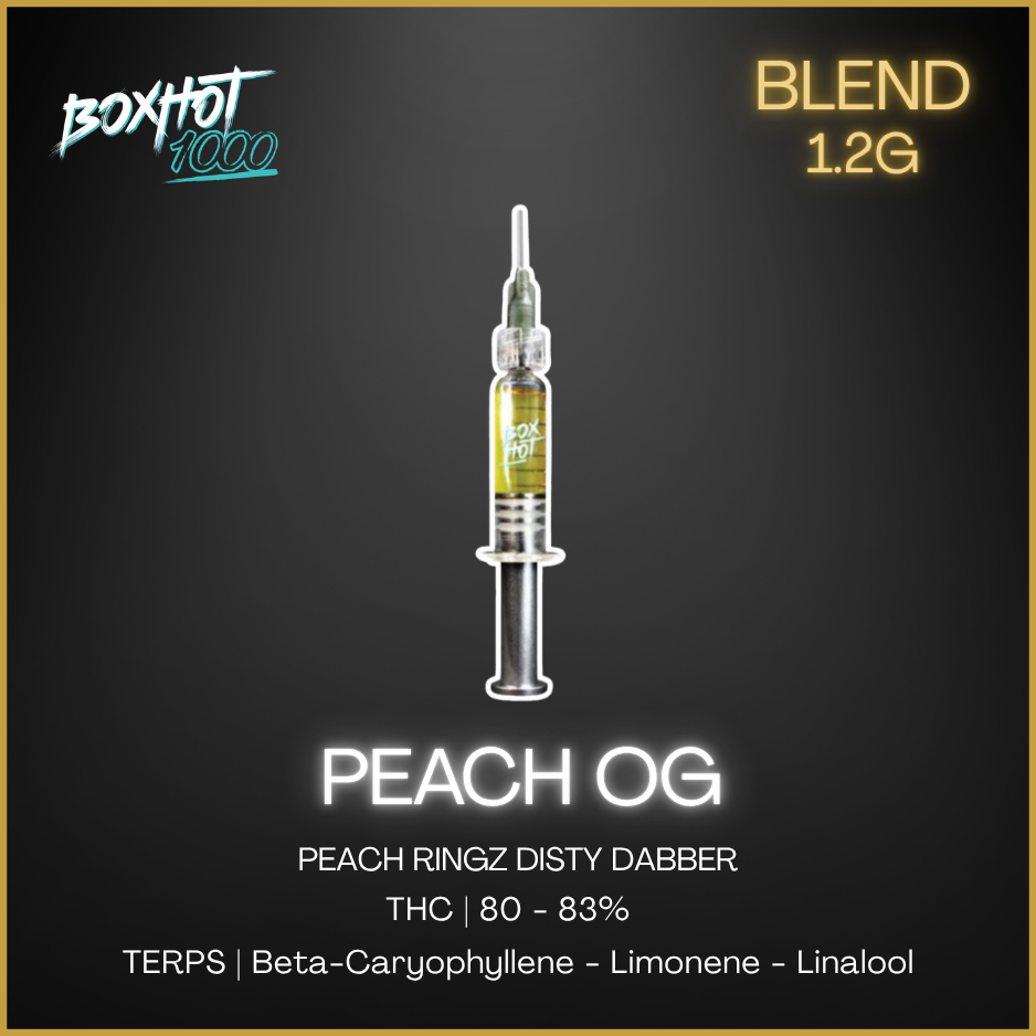Boxhot 1000 - Peach Og Disty Dabber - 1.2G