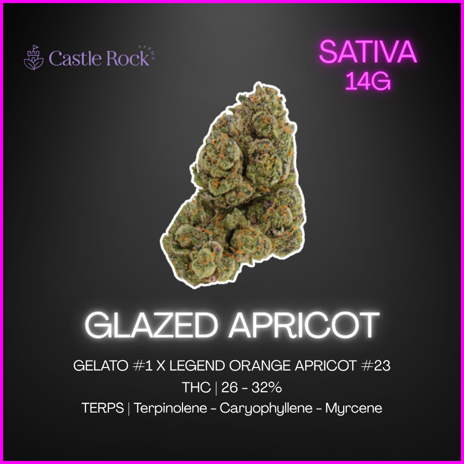 Castle Rock Farms - Glazed Apricot Gelato - 14G