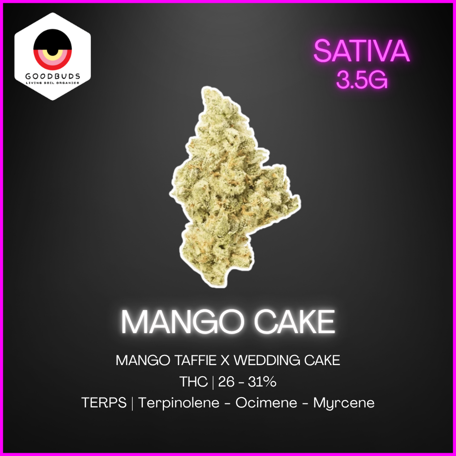 Good Buds - Mango Cake Dry Flower - 3.5G