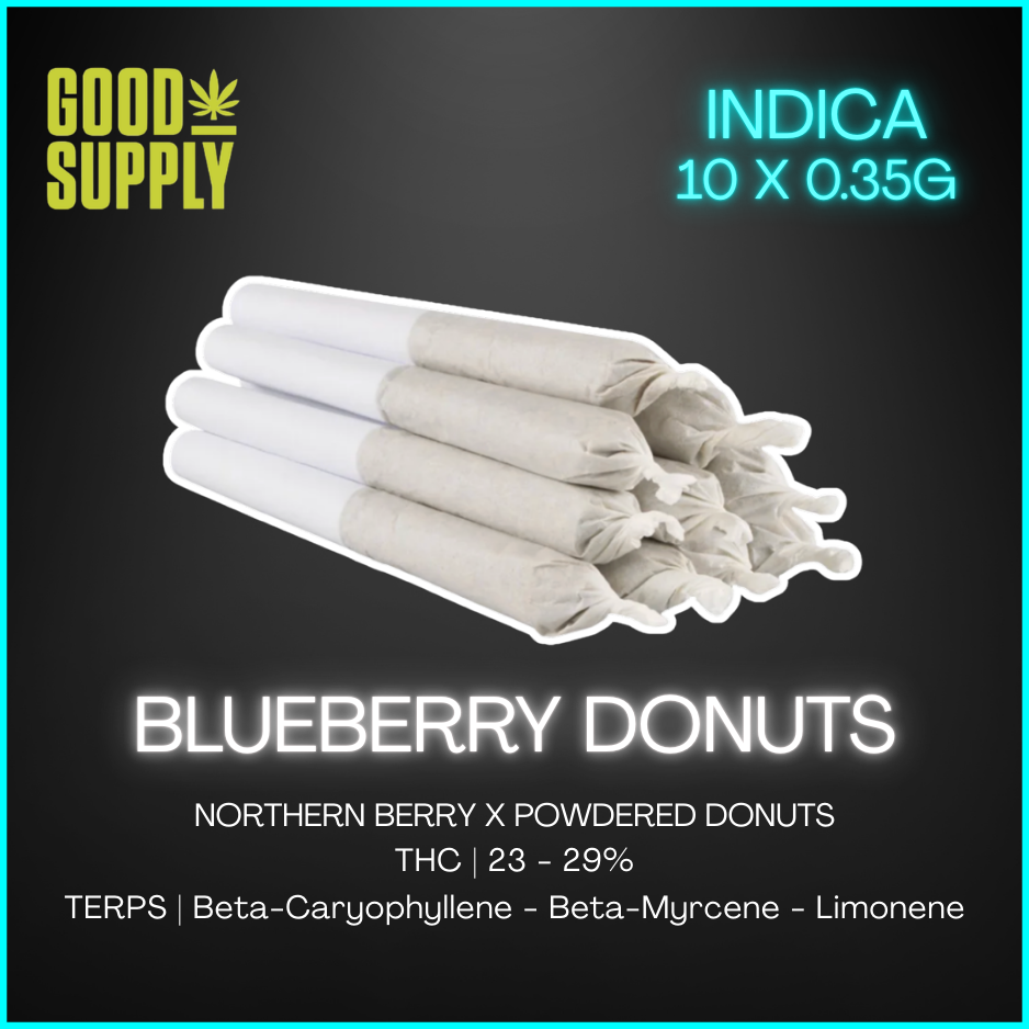 Good Supply - Blueberry Donuts Pre-Rolls - 3.5G