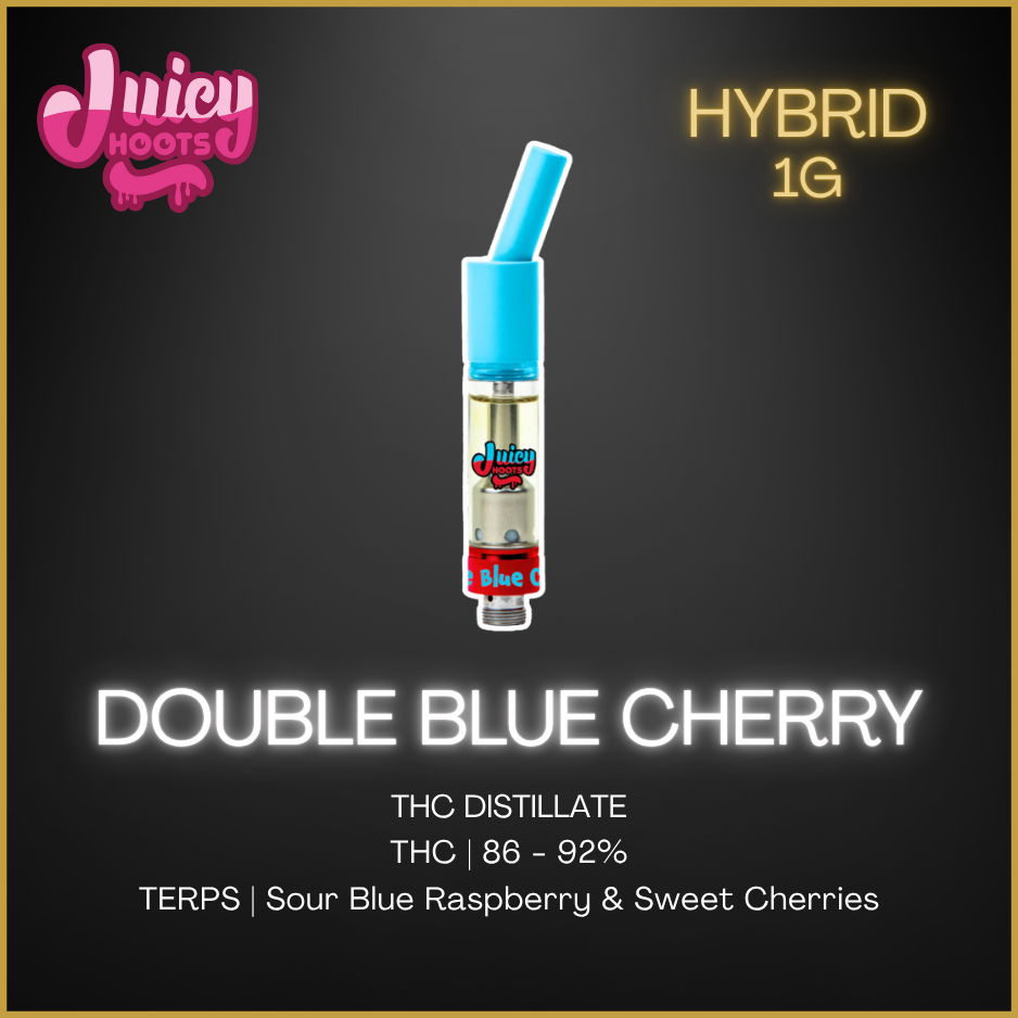 Juicy Hoots - Double Blue Cherry Cartridge - 1G