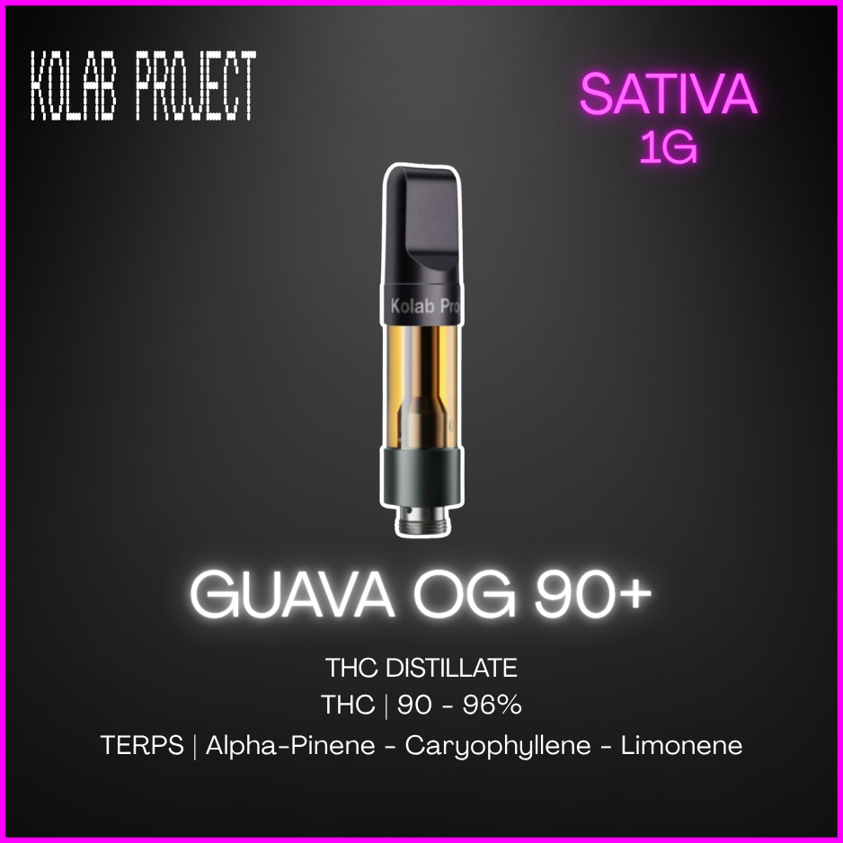 Kolab Project - Guava Og Diamonds 510 Thread Cartridge - 1G