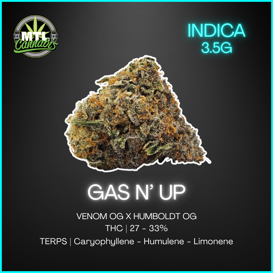 Mtl Cannabis - Gas N' Up - 3.5G