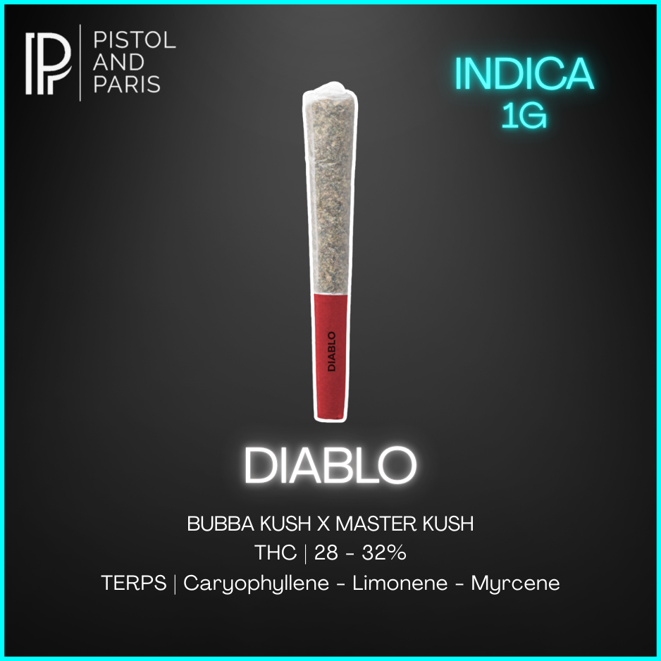 Pistol And Paris - Diablo Pre-Roll - 1G