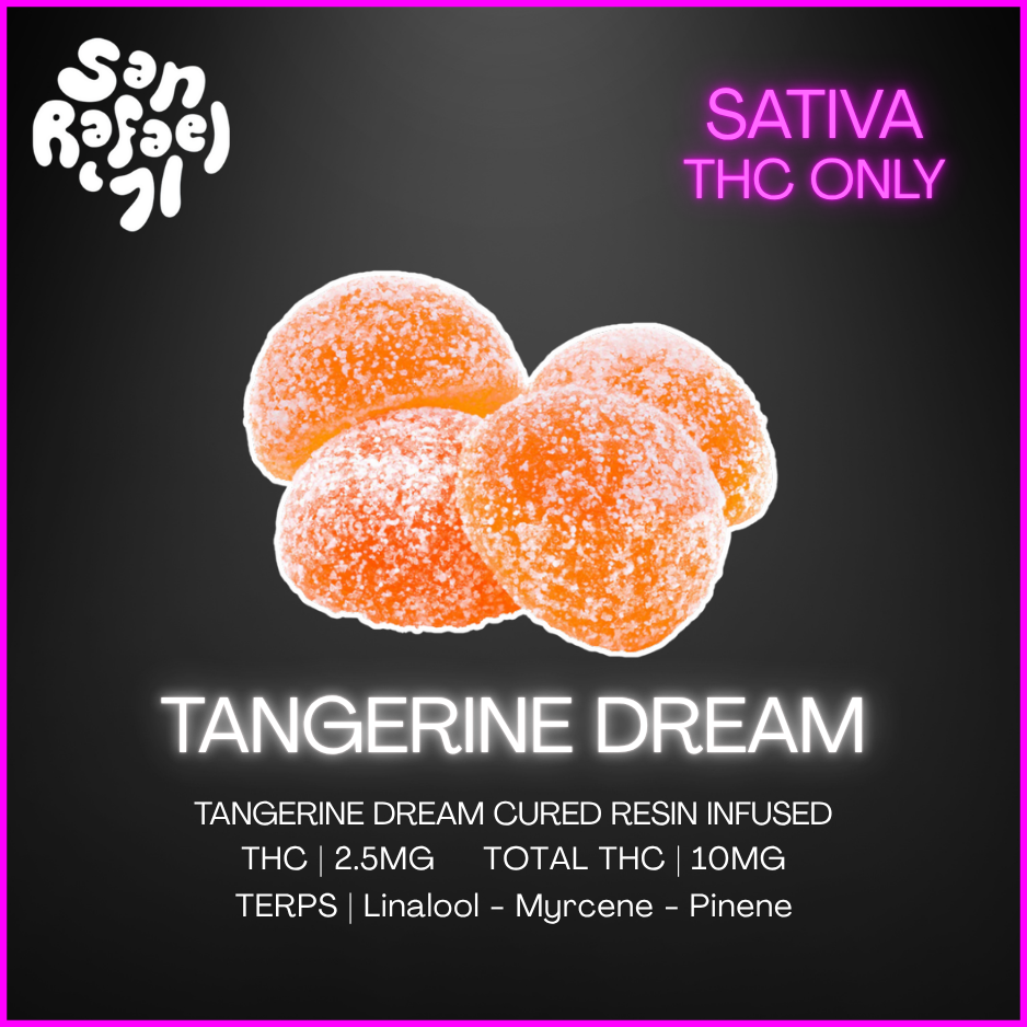 San Rafael '71 - Tangerine Dream Cured Resin Gummies