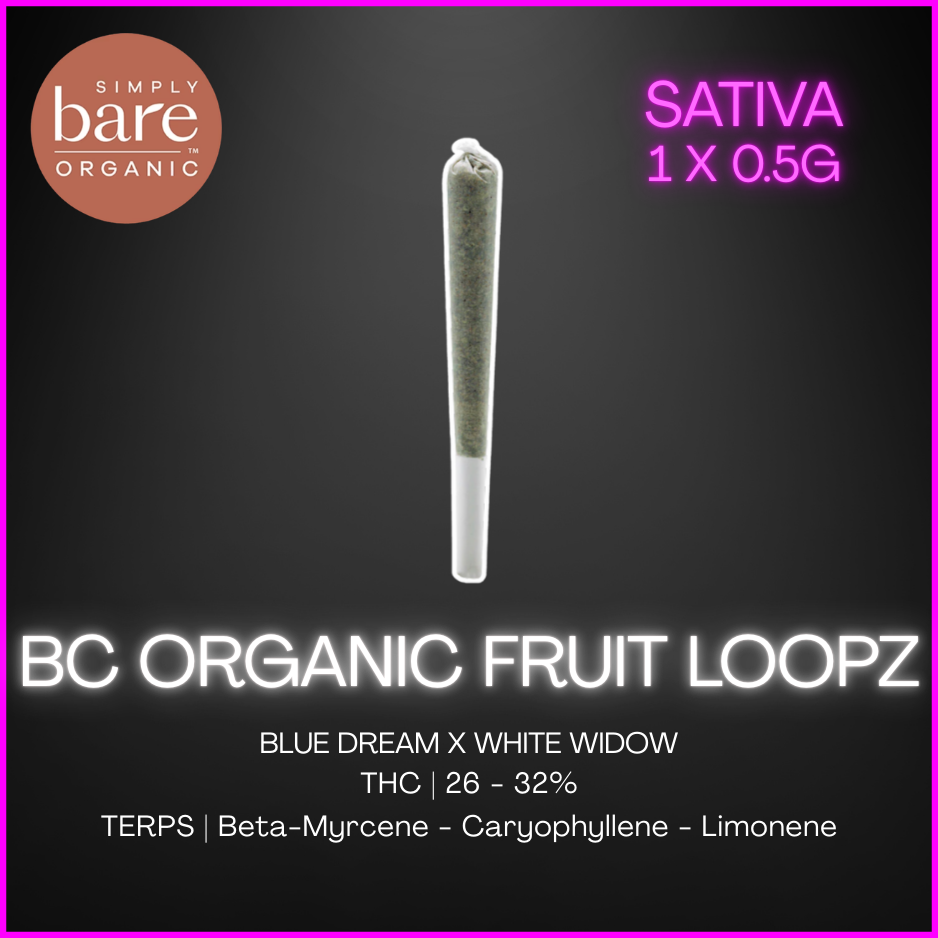 Simply Bare - Bc Organic Fruit Loopz Pre-Rolls - 0.5G