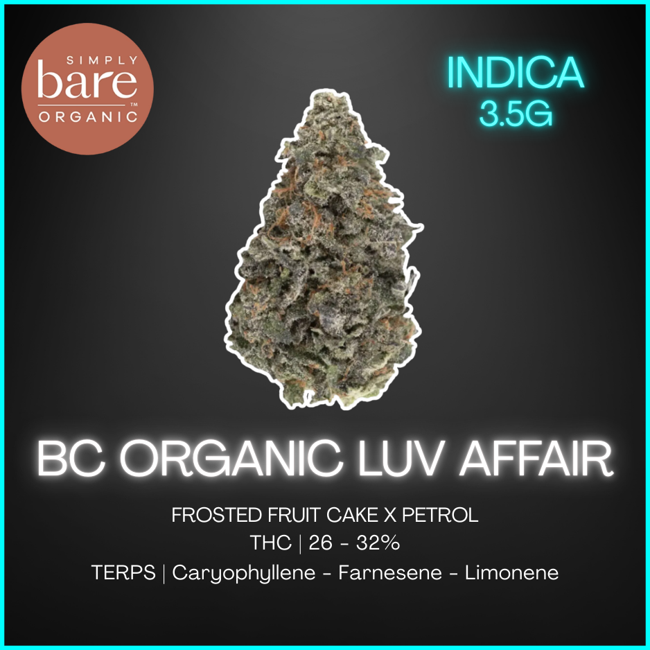 Simply Bare - Bc Organic Luv Affair Lto - 3.5G