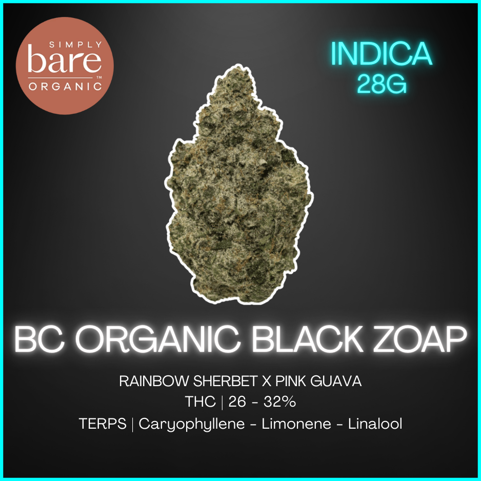 Simply Bare Organic - Bc Organic Black Zoap Lto - 28G