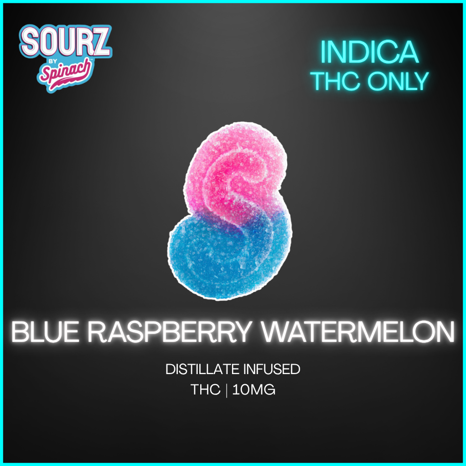 Sourz By Spinach - Fully Blasted Blue Raspberry Watermelon