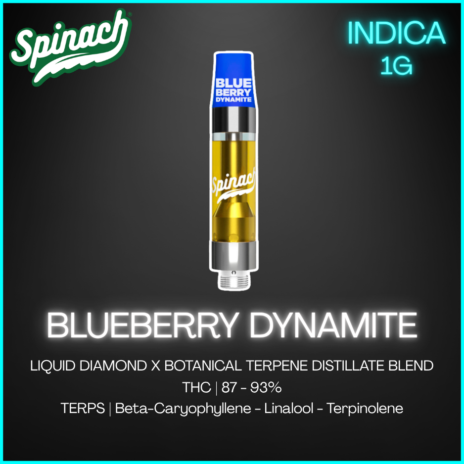 Spinach - Blueberry Dynamite Cartridge - 1G