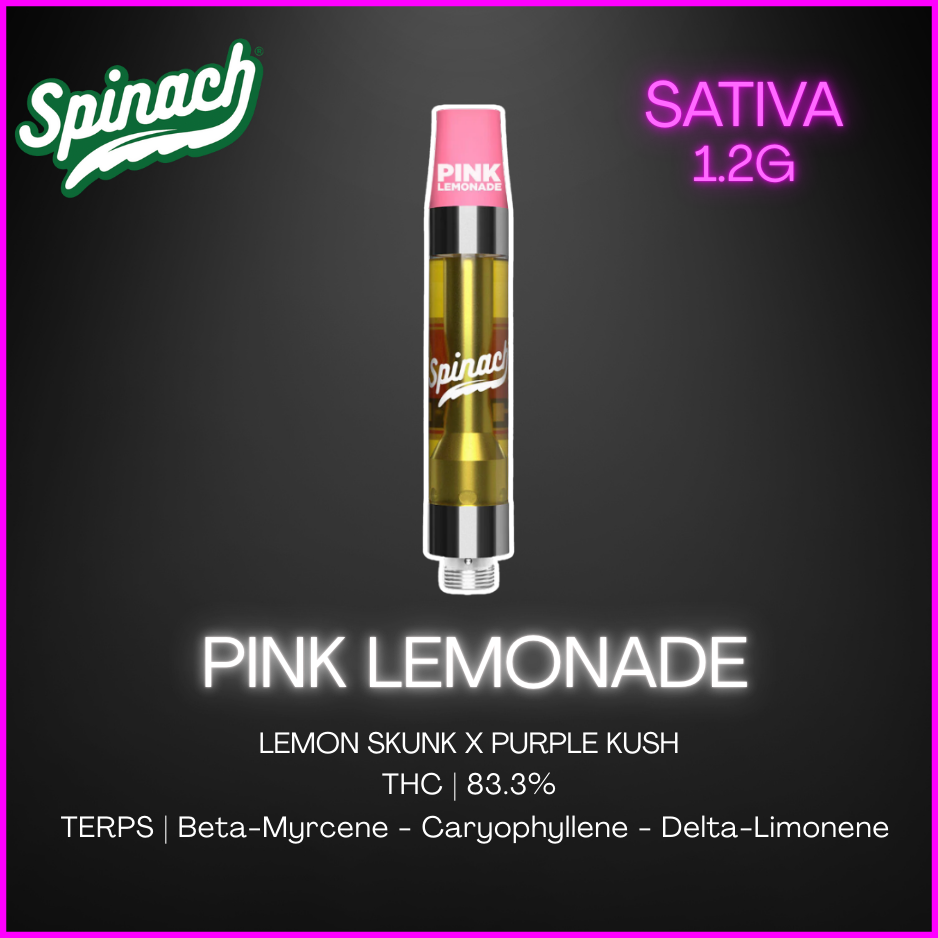 Spinach - Pink Lemonade Vape - 1.2G