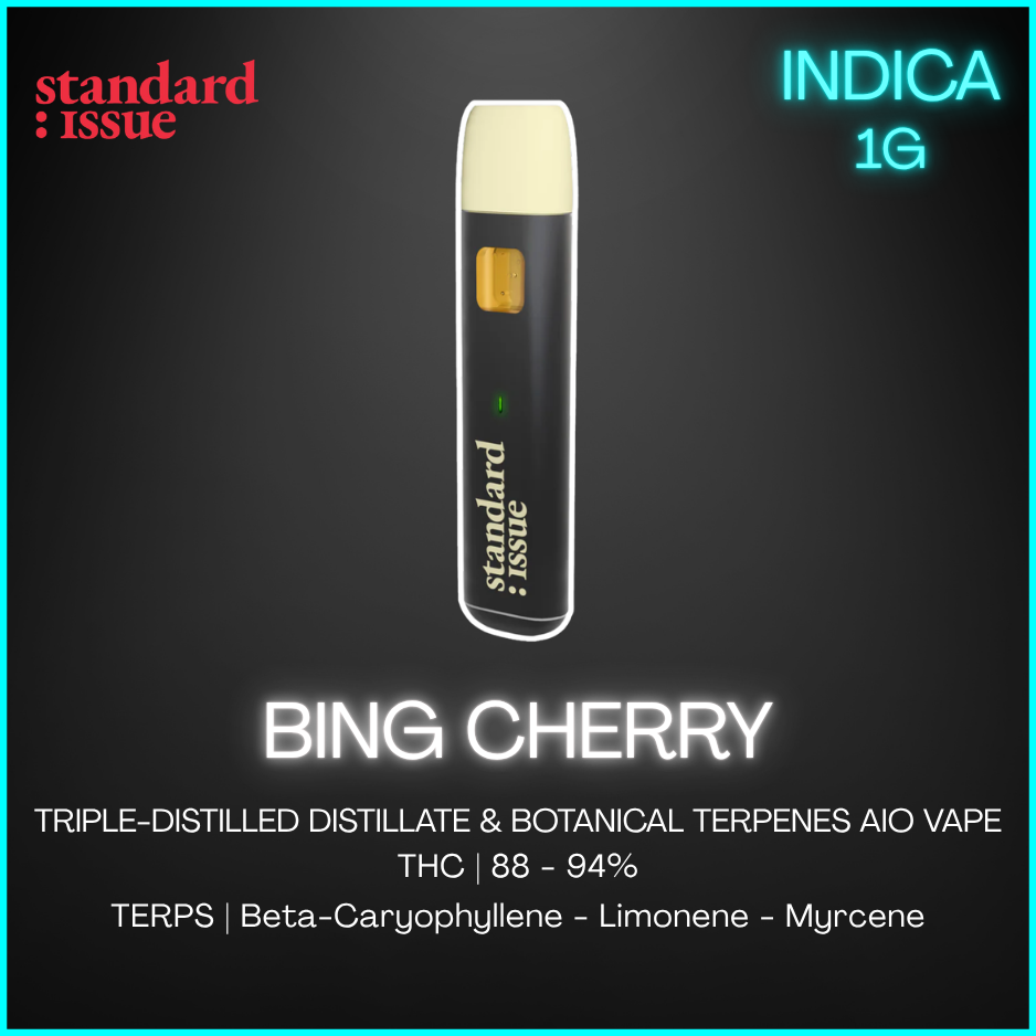Standard Issue - Bing Cherry All-In-One Vape - 1G