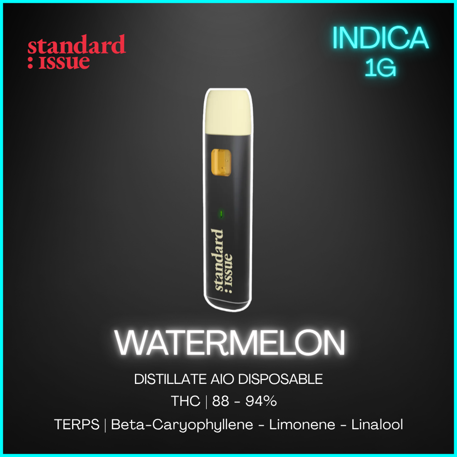 Standard Issue - Watermelon All-In-One Vape - 1G