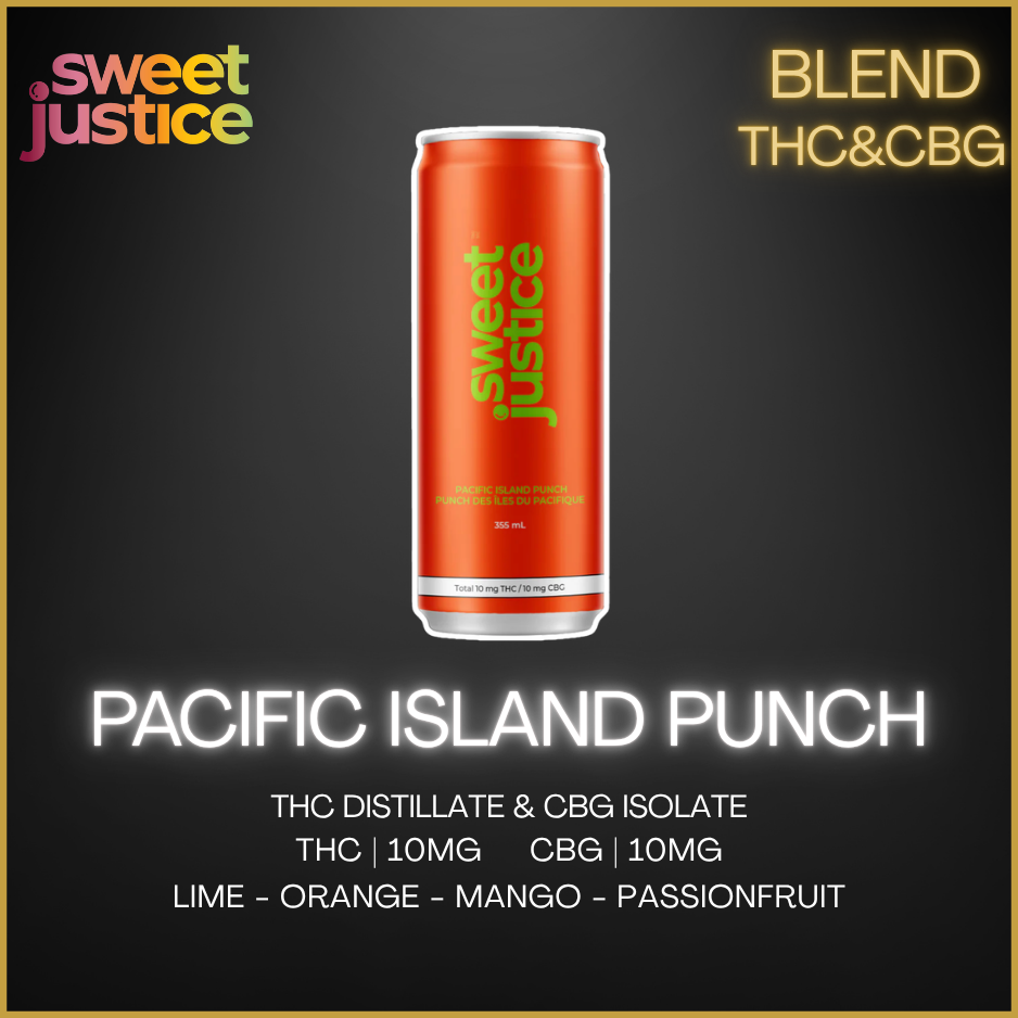 Sweet Justice - Pacific Island Punch (10+10Cbg) - 355Ml