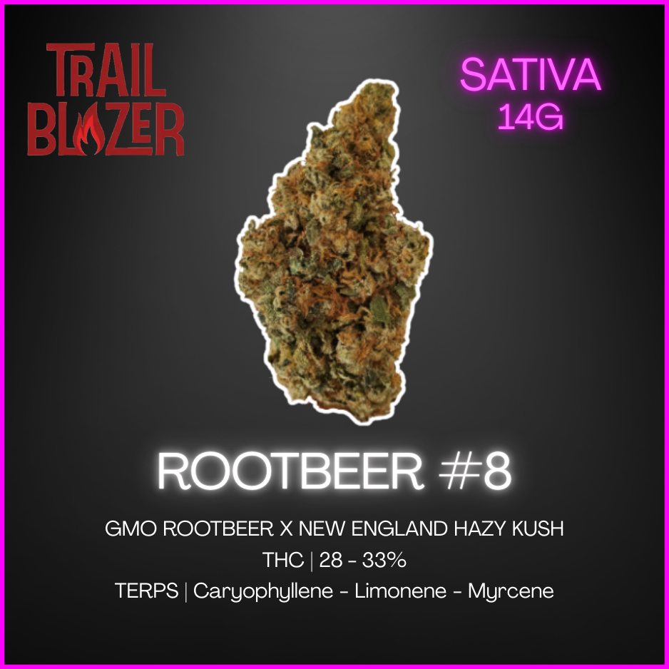Trailblazer - Trailblazer Rootbeer #8 Sativa - 14G