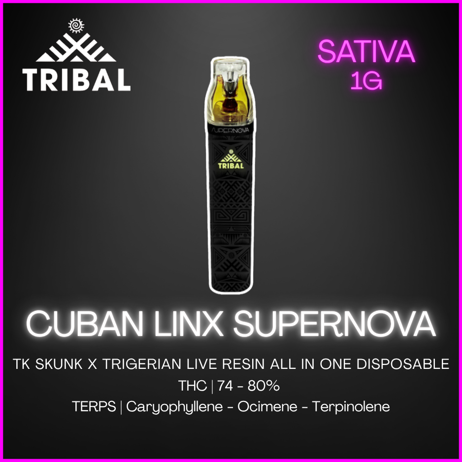 elf bar vape uk Buy Tribal : CUBAN LINX LIVE RESIN VAPE CARTRIDGE Online main image 1
