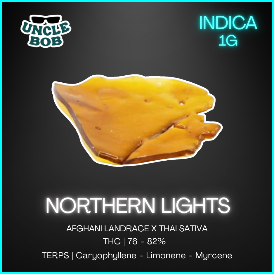 Uncle Bob - Shatter Indica - 3446 - 1G