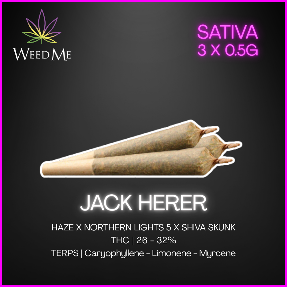 Weed Me - Jack Herer Pre-Rolls - 1.5G