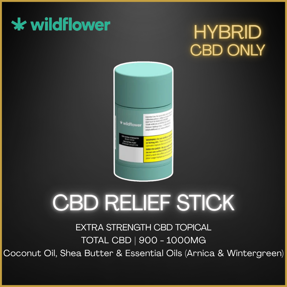 Wildflower - Wildflower Cbd Extra Strength Relief Stick