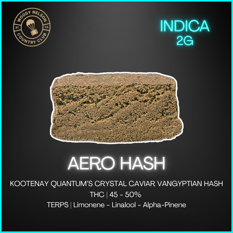 Woody Nelson - Country Club Aero Hash (Vangyptian) Lto - 2G