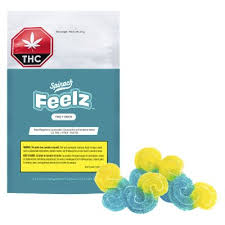 Spinach Feelz - Thc+Thcv Blue Raspberry Lemonade (Full Tilt) Gummy