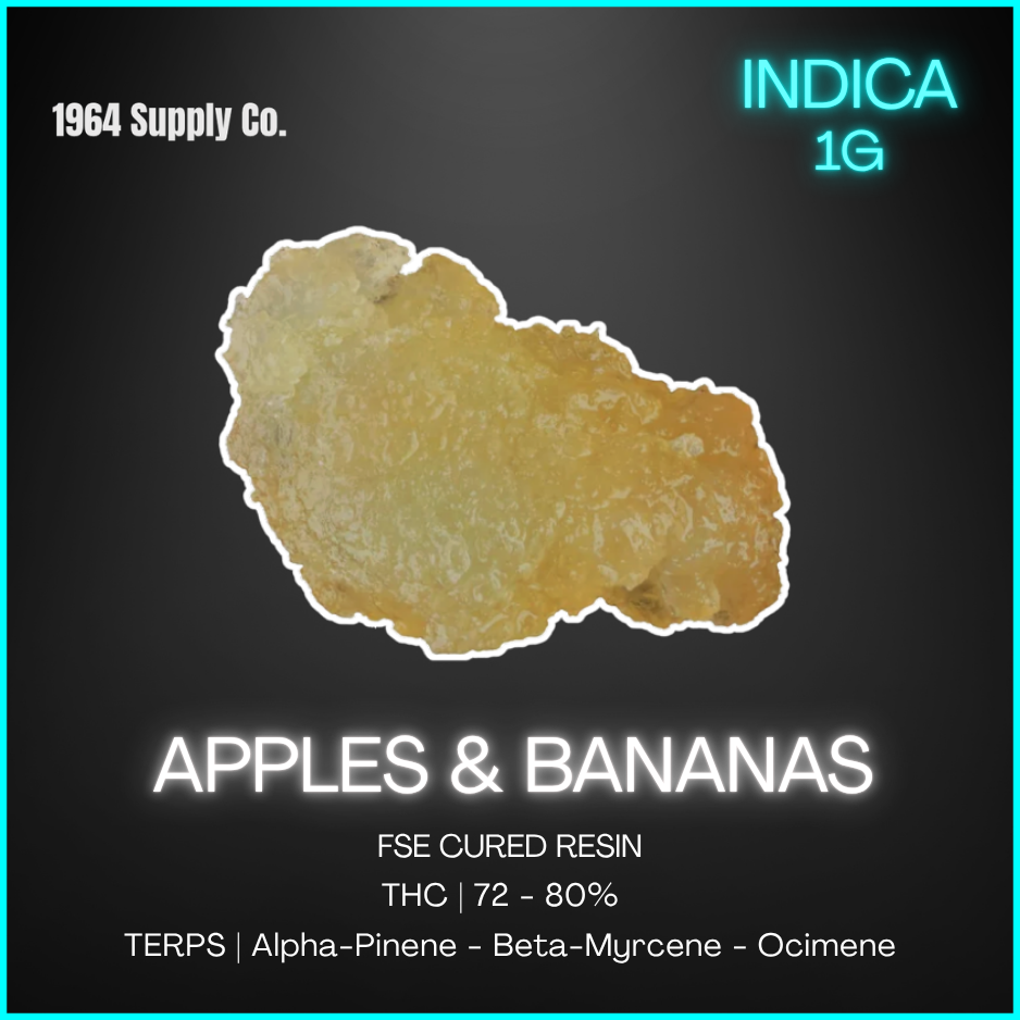 1964 - Apples & Bananas Fse Resin - 1G