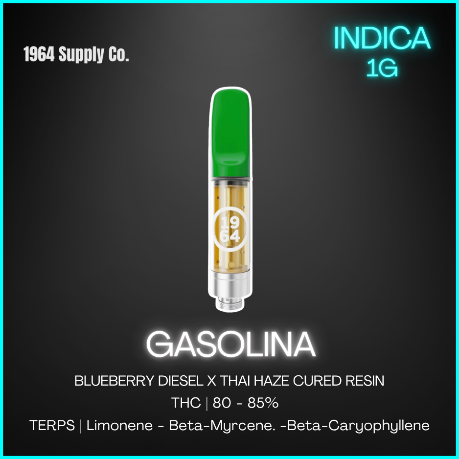 1964 - Gasolina Cre Cartridge - 1G
