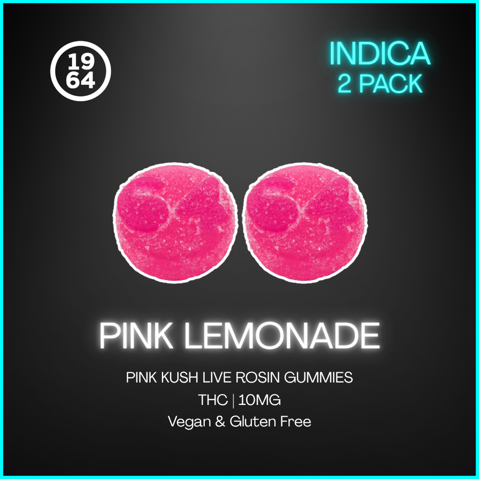 1964 - Pink Lemonade Live Rosin Gummies - 8.4G