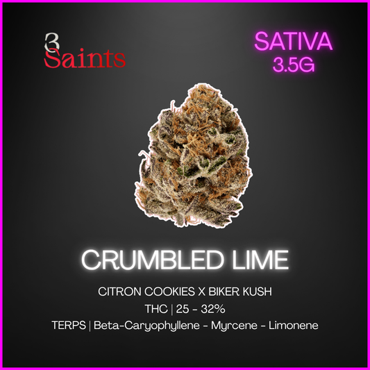 3Saints - Crumbled Lime - 3.5G