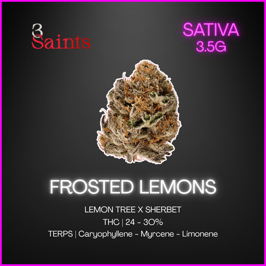 3Saints - Frosted Lemons - 3.5G