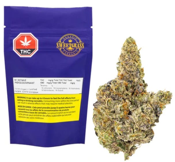 Sweetgrass Organic Cannabis - Organic 91 Octane