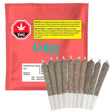 Color Cannabis - Sour Grapefruit Haze Pre-Rolls