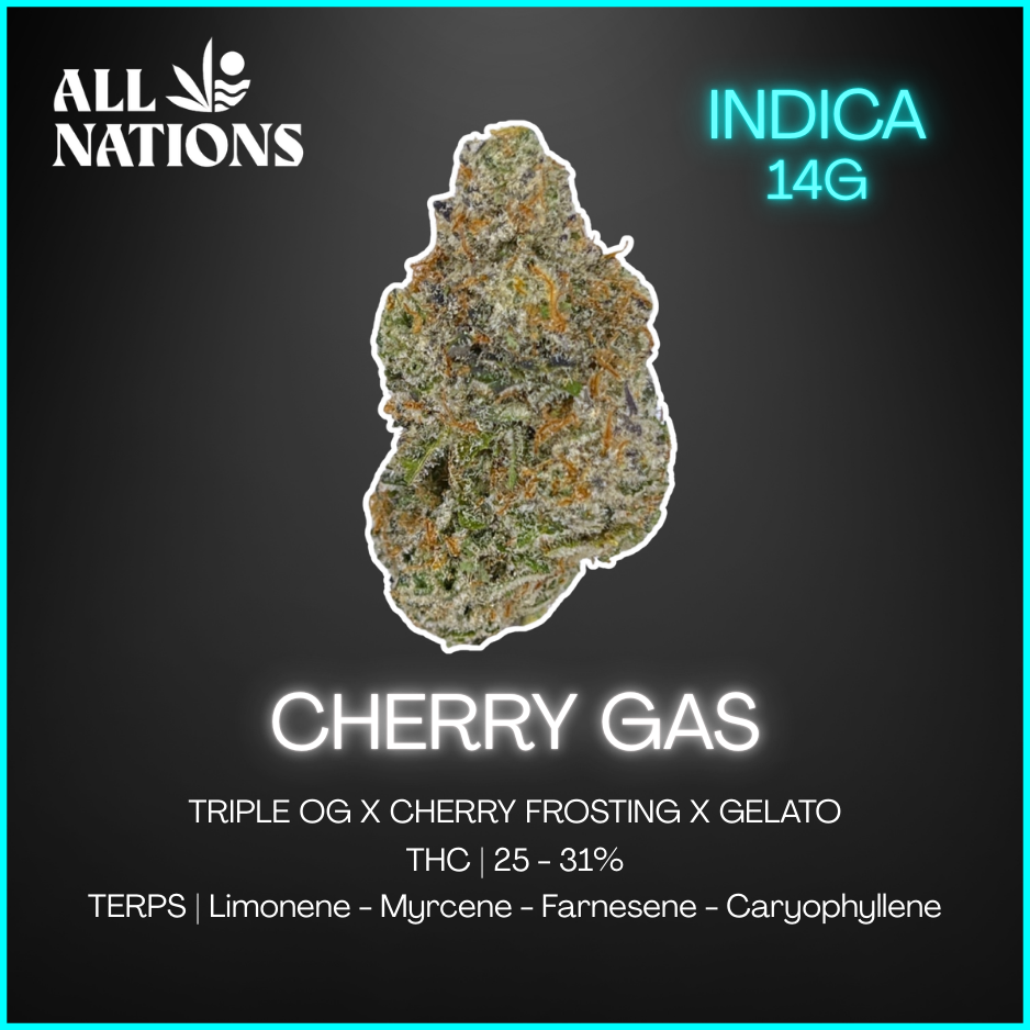 All Nations - Cherry Gas - 14G