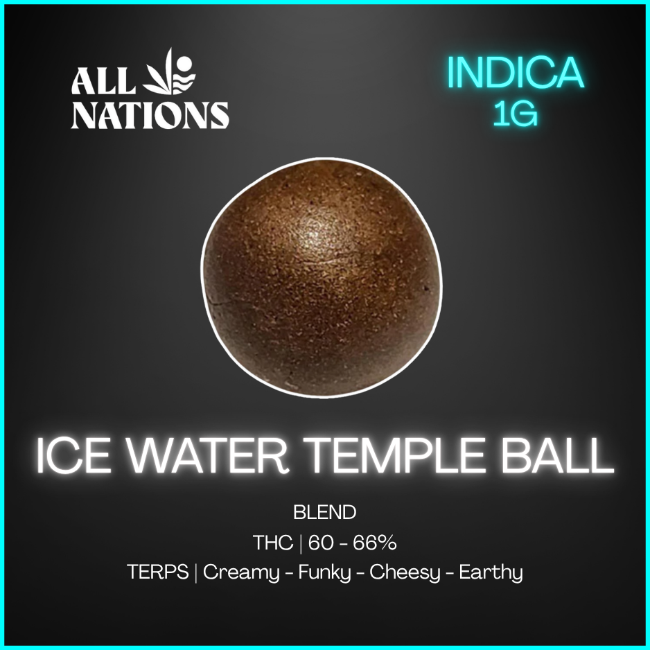 All Nations - Ice Water Temple Ball Hash - 1G