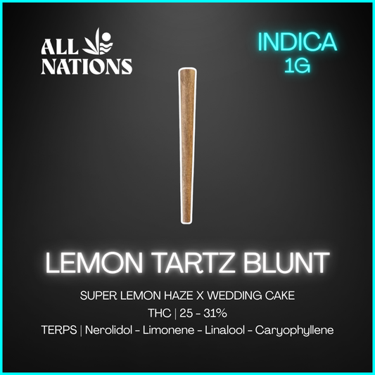 All Nations - Lemon Tartz Blunt - 1G