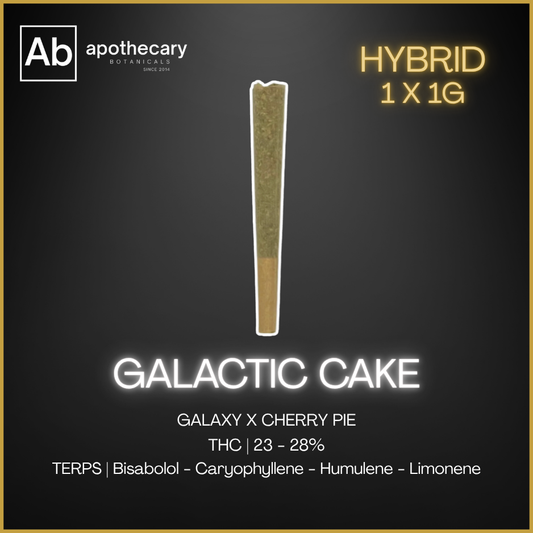 Apothecary Botanicals - Galactic Cake Pre-roll - 1x1g
