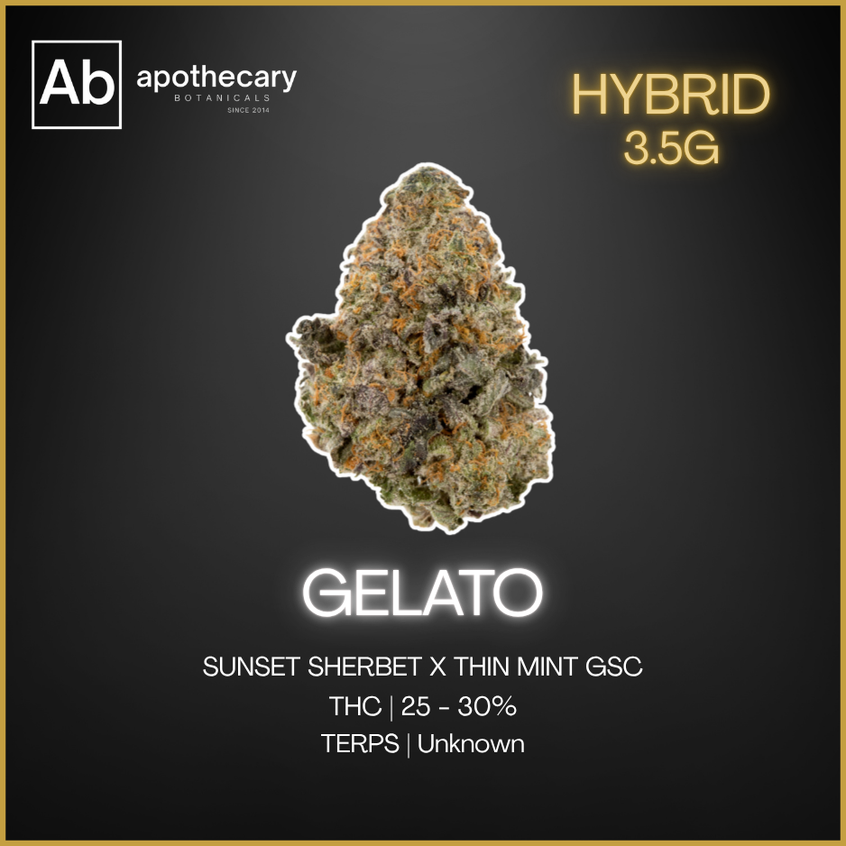 Apothecary Botanicals - Gelato - 3.5g