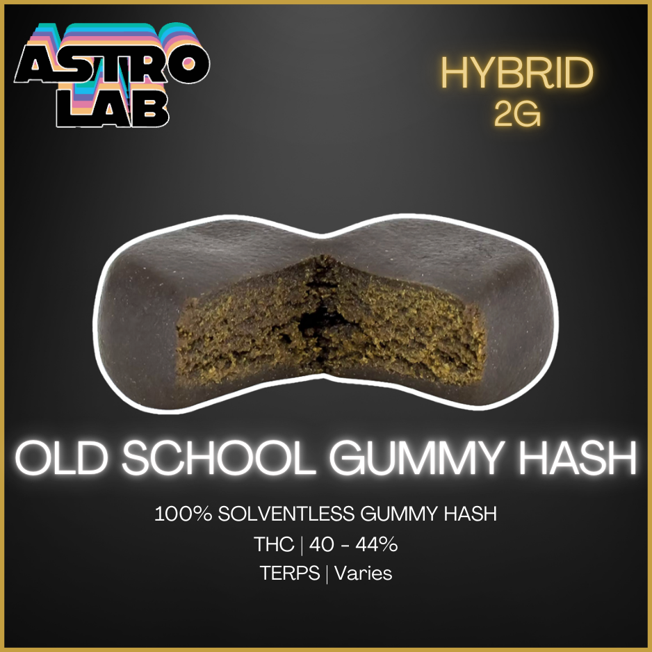Astro Lab - Gummy Hash Old School Hash - 2g