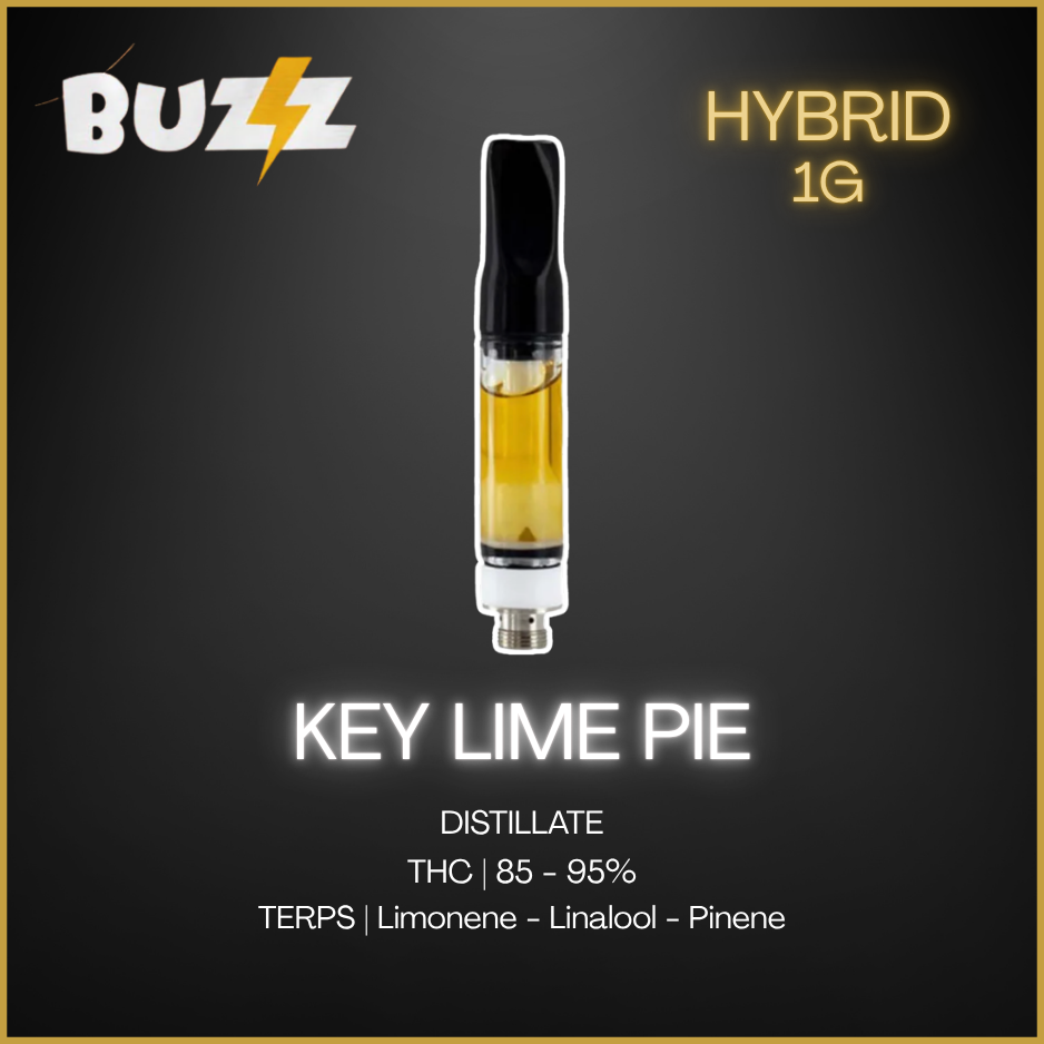 BUZZ - Key Lime - 1g Vape Cart