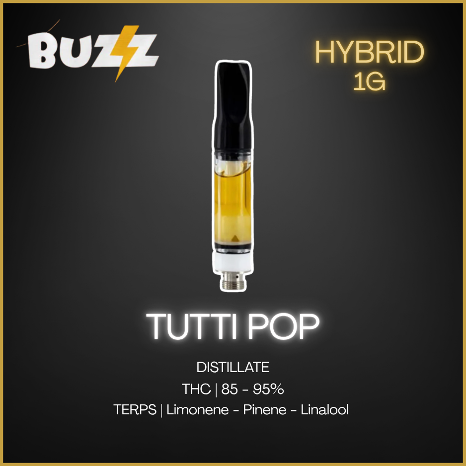 BUZZ - Tutti Pop -1g Vape Cart
